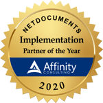 2020 NetDocuments Implementation Partner of the Year - Affinity Consulting Group